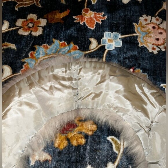 Vintage Authentic White Fox Fur Collar/ Wrap Scarf - Picture 7 of 8